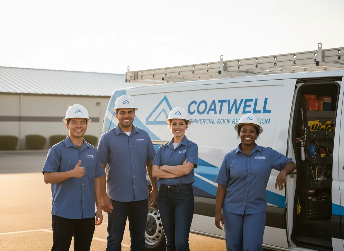Commercial roof coating company in Salisbury, MA